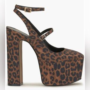 Jessica Simpson Women’s Pialley Ankle Strap Platform Pumps, Size 9.